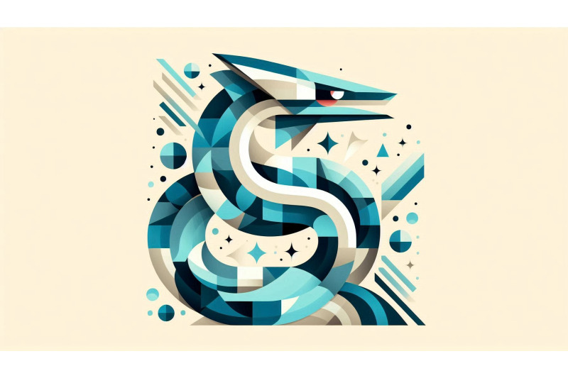 cubist-sea-serpent