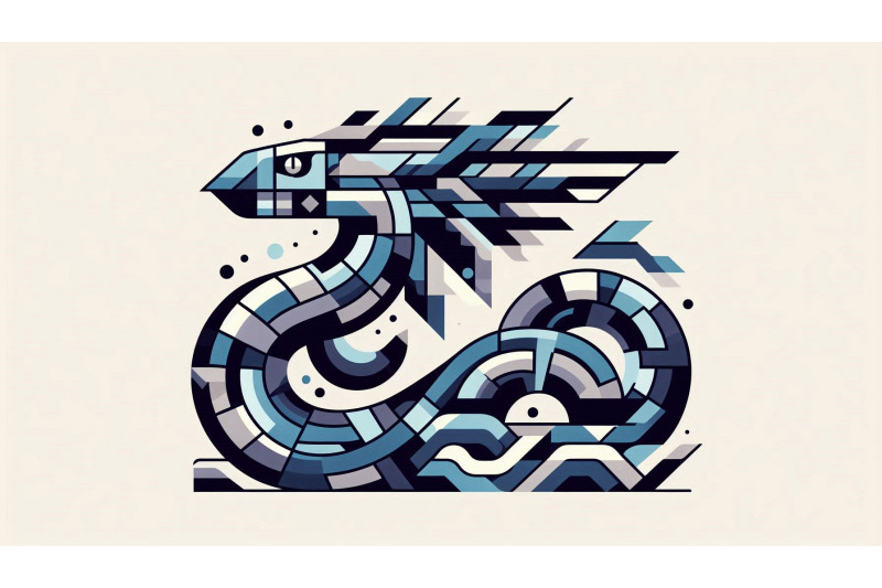 cubist-sea-serpent