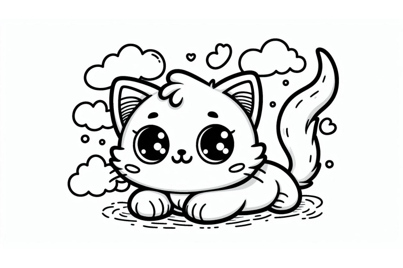cute-cat-lying
