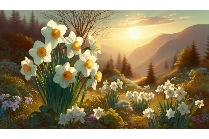 daffodil-meadow-realism