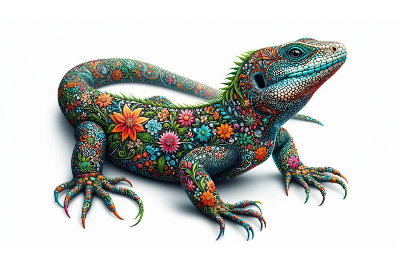 decorated-lizard