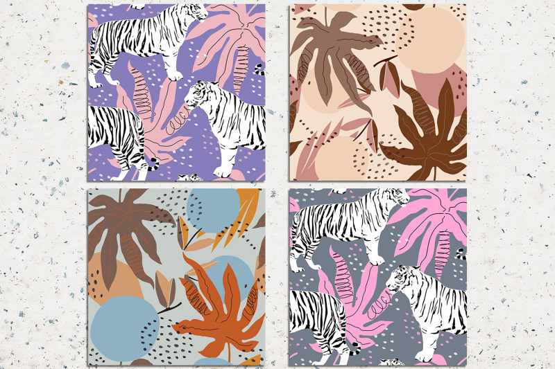 tropical-digital-paper-pack
