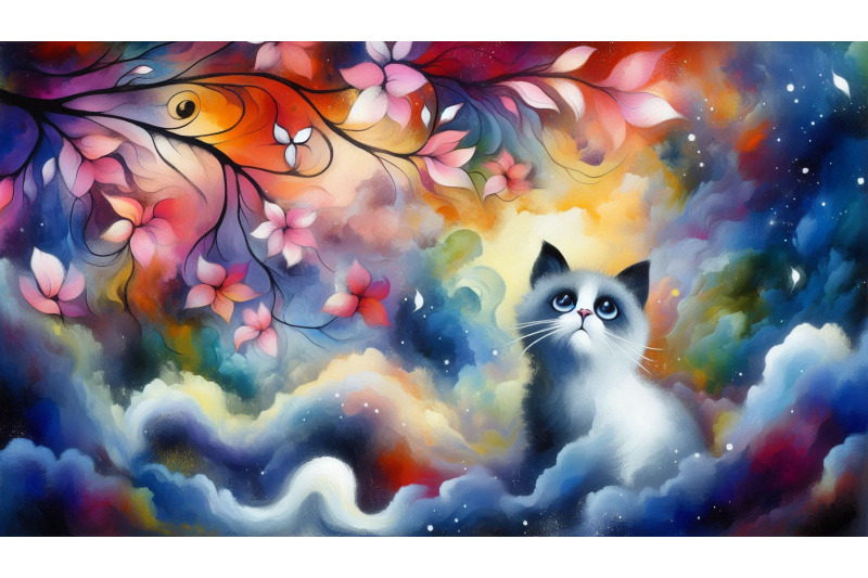 dreamy-petals-cat