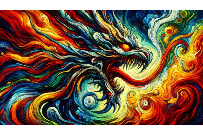 expressionist-energy-dragon