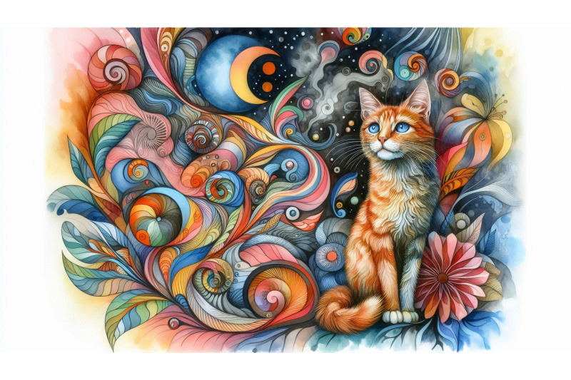 floral-dream-cat