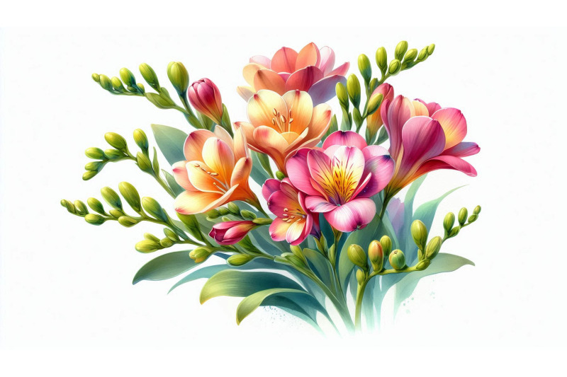 freesia-bright-watercolor