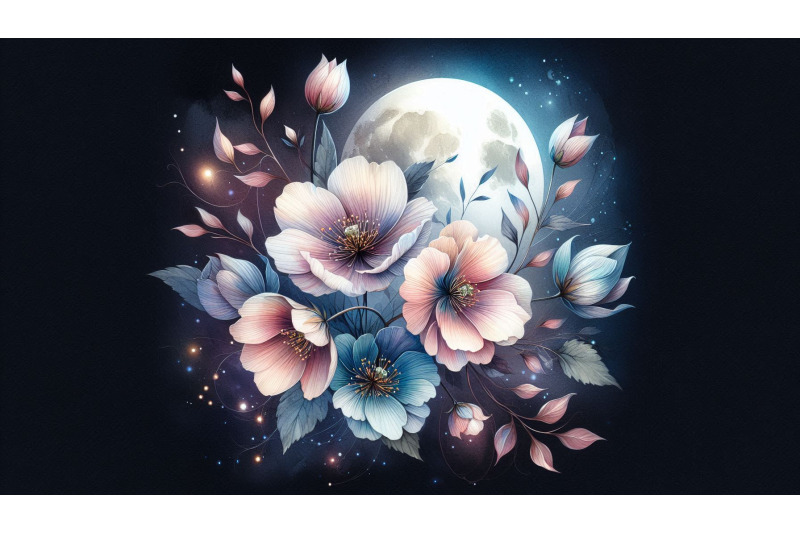 glowing-moonlight-flowers