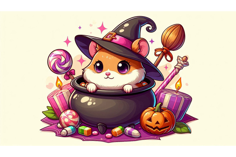 hamster-candy-witch