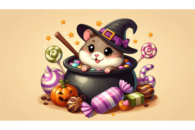 hamster-candy-witch
