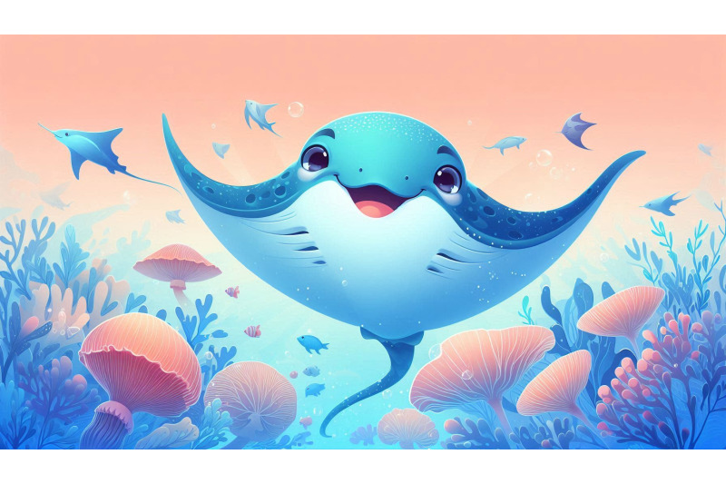 happy-manta-ray
