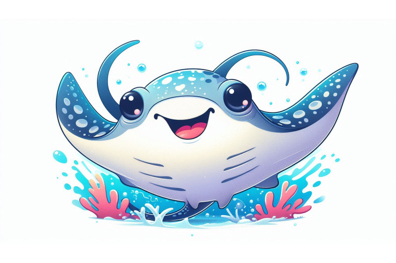 happy-manta-ray