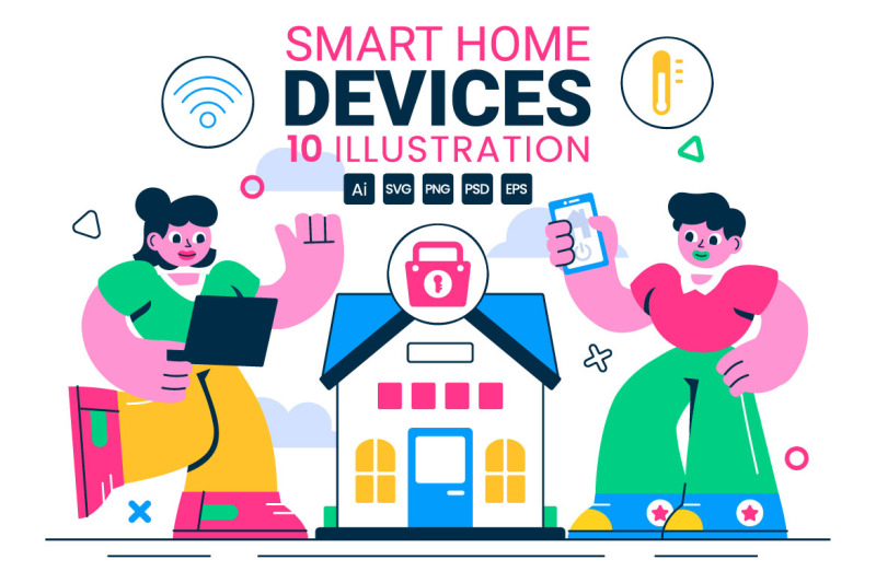 10-smart-home-devices-illustration
