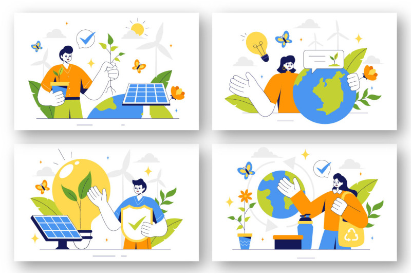 9-sustainable-living-illustration