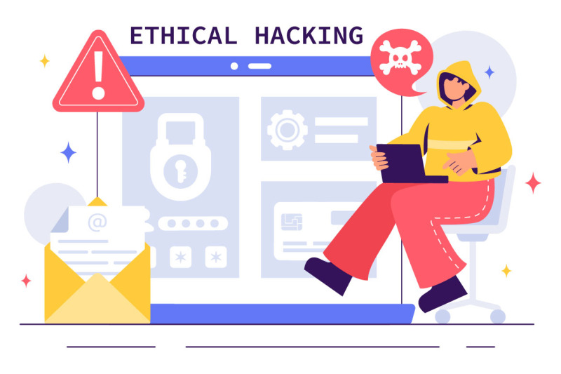 10-cybersecurity-ethical-hacking-illustration