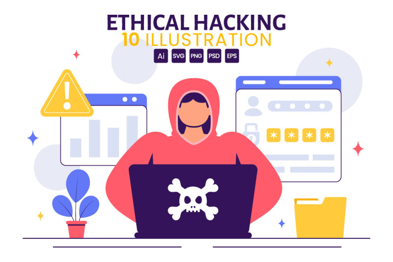 10-cybersecurity-ethical-hacking-illustration