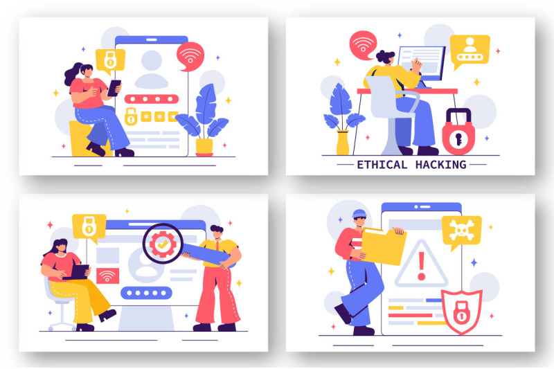 10-cybersecurity-ethical-hacking-illustration