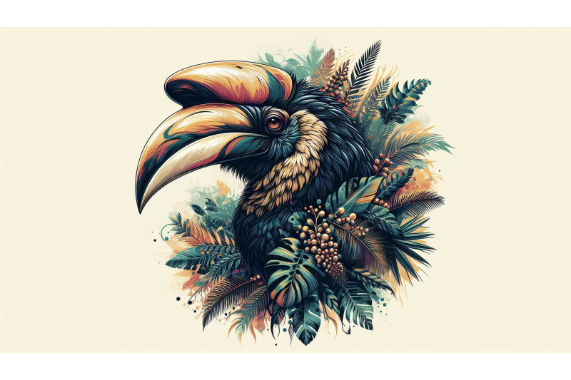 jungle-hornbill