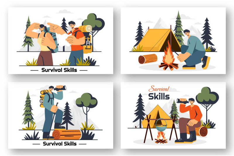 9-survival-skills-camping-illustration