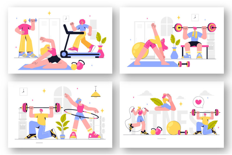 9-fitness-and-gym-illustration