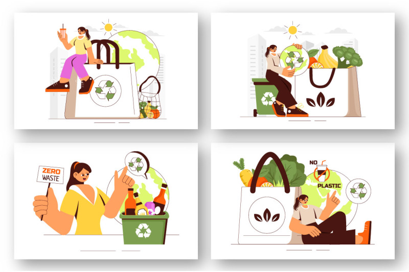 9-zero-waste-lifestyle-illustration