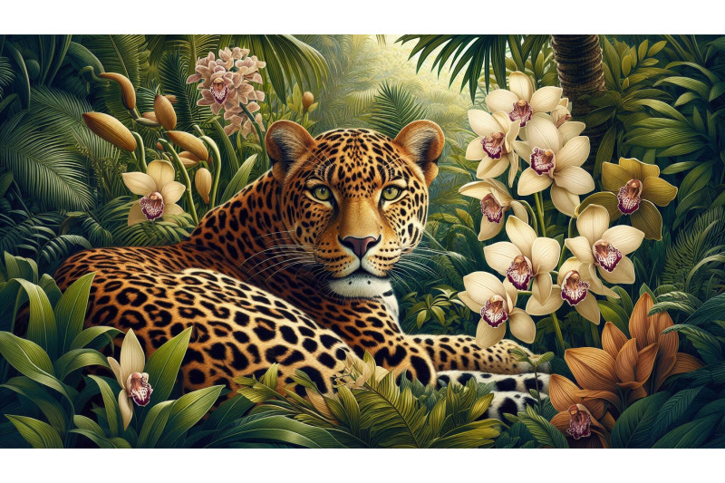 leopard-orchid-realism
