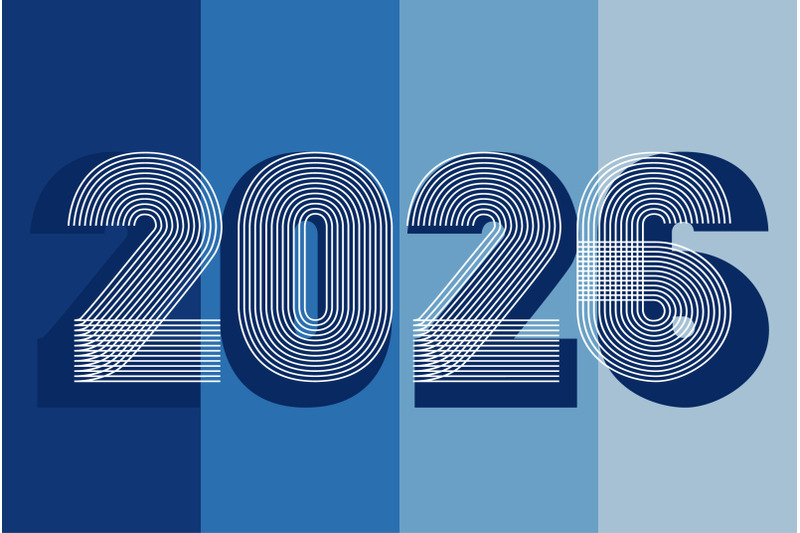 retro-cover-background-with-horizontal-2026-number-on-geometric-blue