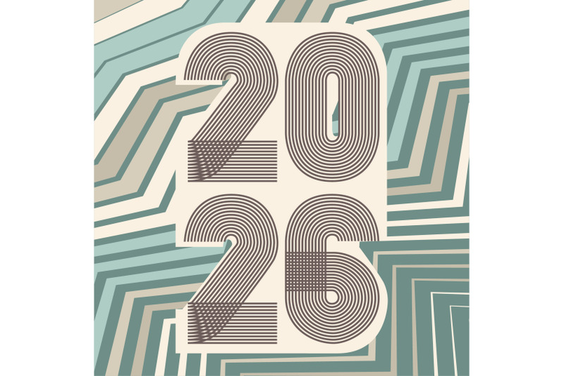 retro-cover-background-with-vertical-2026-number-on-geometric-zigzag
