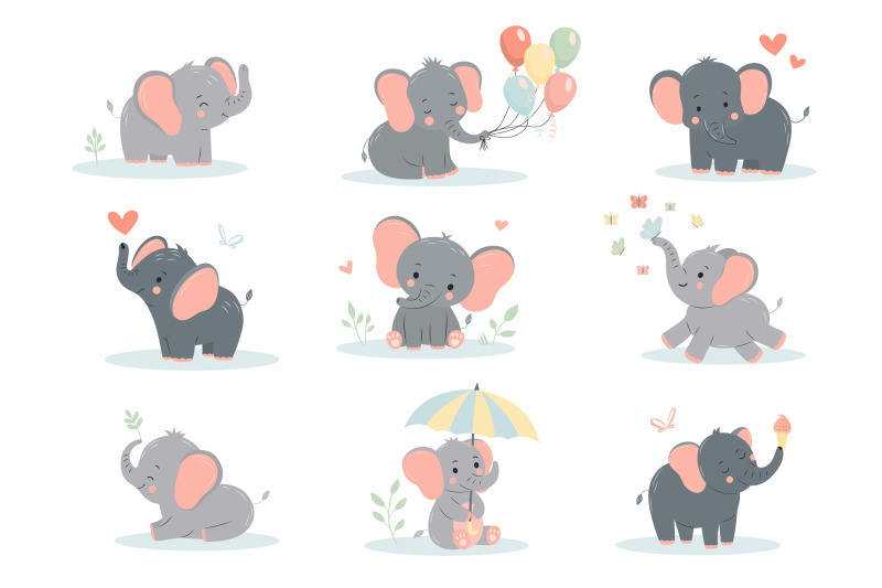 cute-baby-elephant-set
