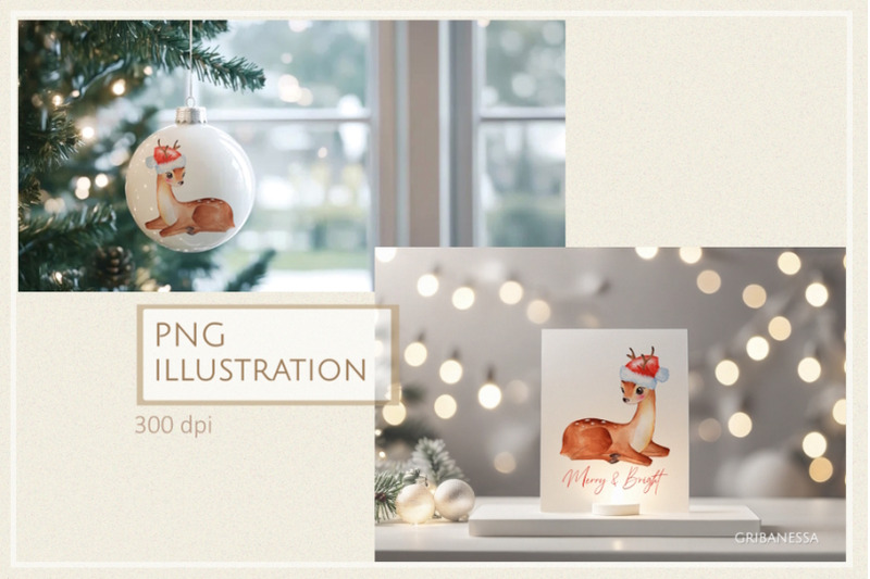 watercolor-christmas-deer-clipart