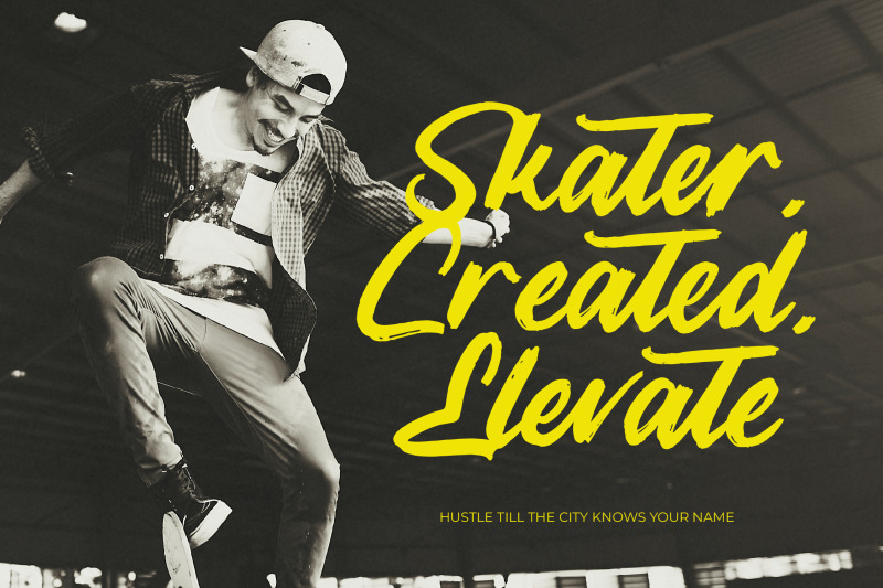 highlag-theflora-modern-brush-font-type