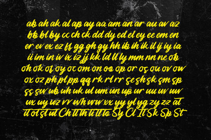 highlag-theflora-modern-brush-font-type