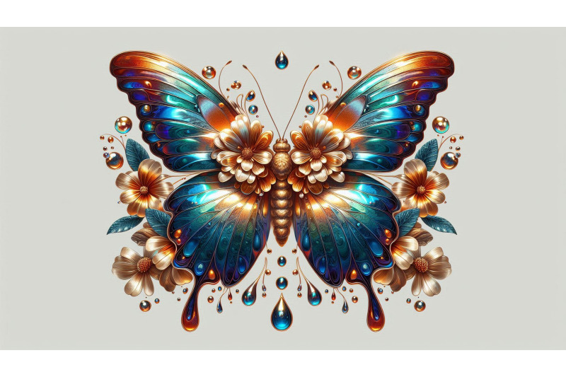 mercury-liquid-butterfly