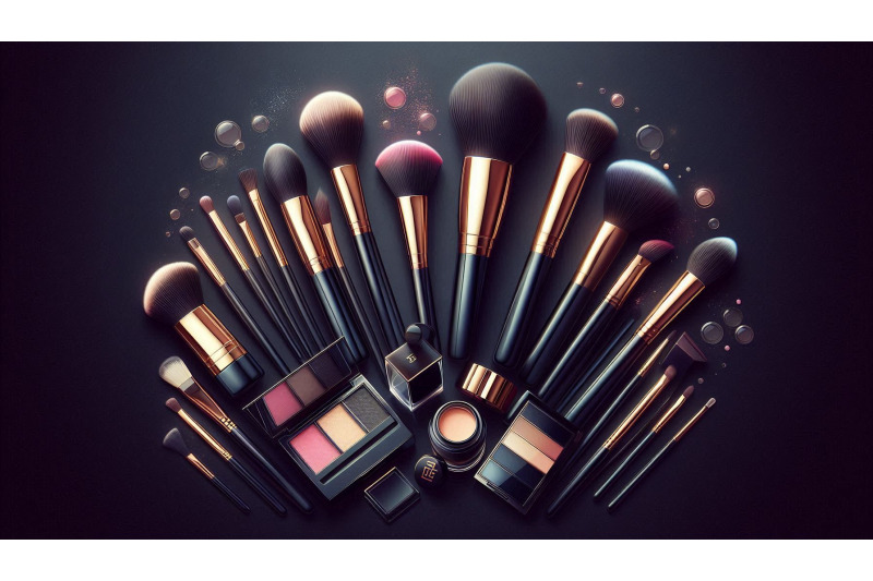 modern-makeup-brushes-dark