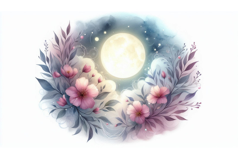 moonlit-flowers-aura