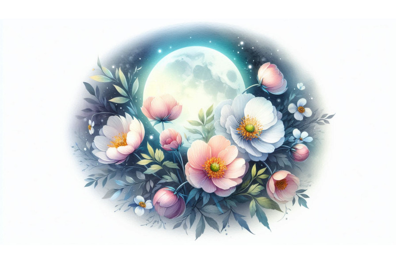 moonlit-flowers-aura