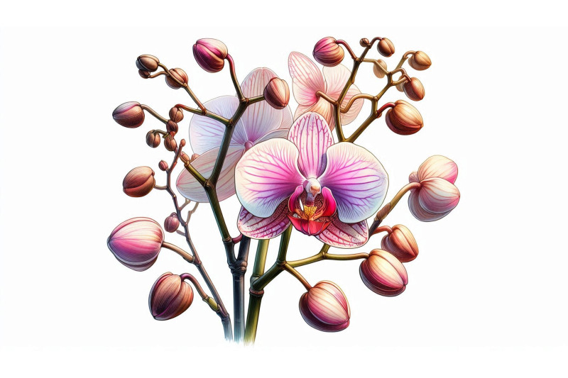 orchid-bloom-realism