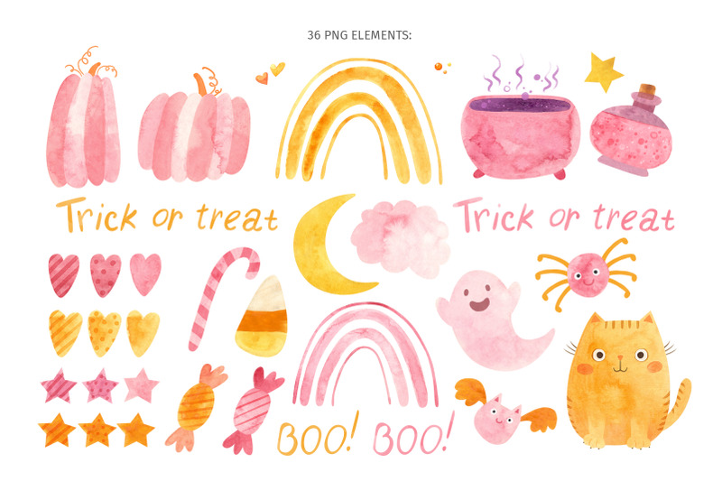 pink-halloween-clipart-amp-patterns