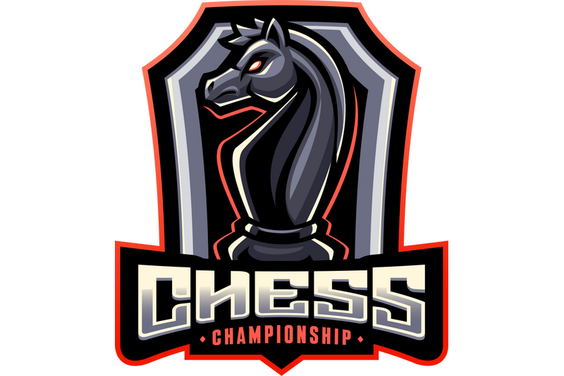 chess-championship-esport-mascot-logo-design