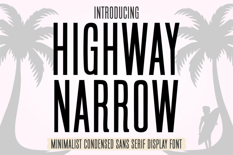 highway-narrow-font-minimalist-condensed-sans-serif-otf-ttf