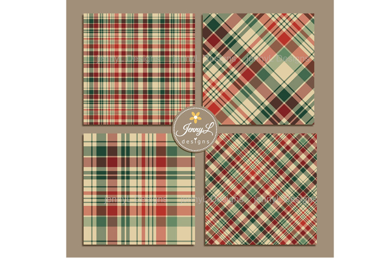 classic-christmas-plaids-digital-papers