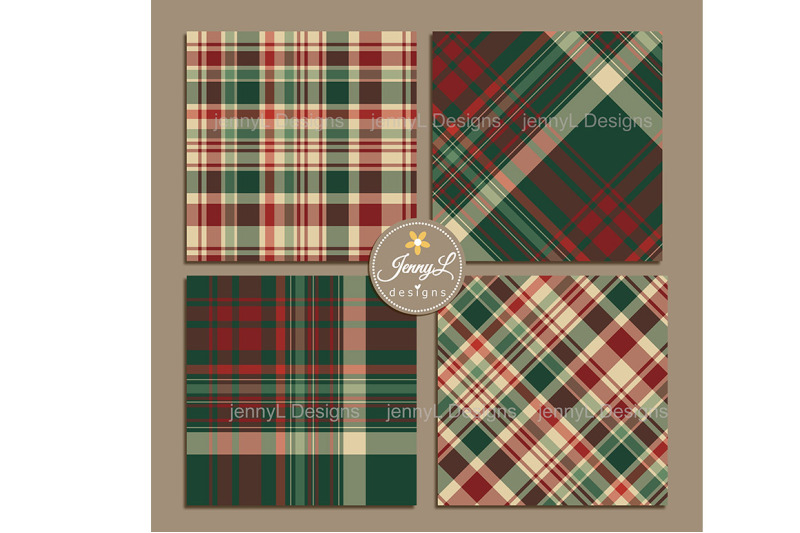 classic-christmas-plaids-digital-papers