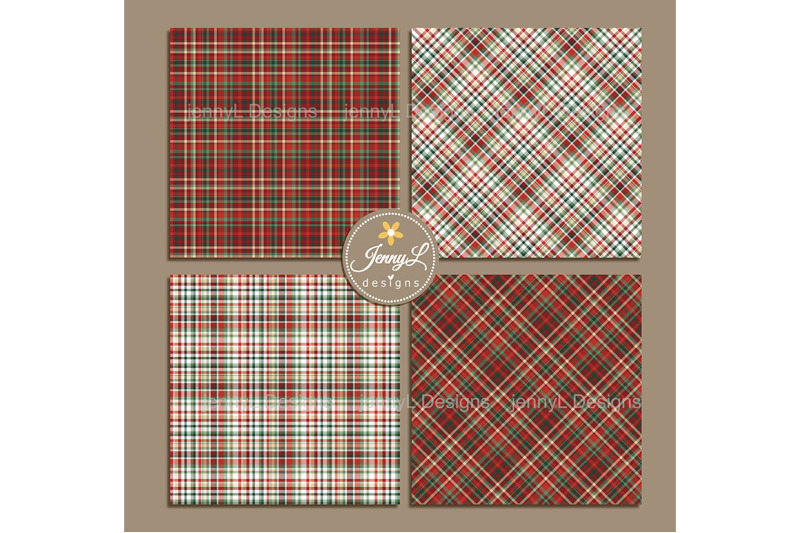 classic-christmas-plaids-digital-papers