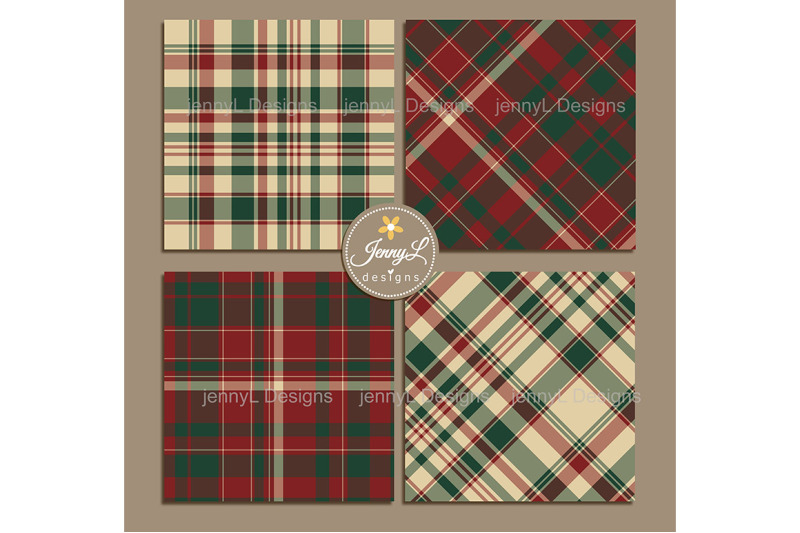 classic-christmas-plaids-digital-papers