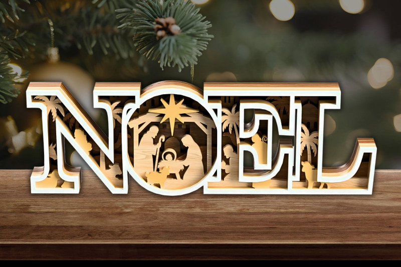 multilayer-noel-nativity-scene-laser-cut
