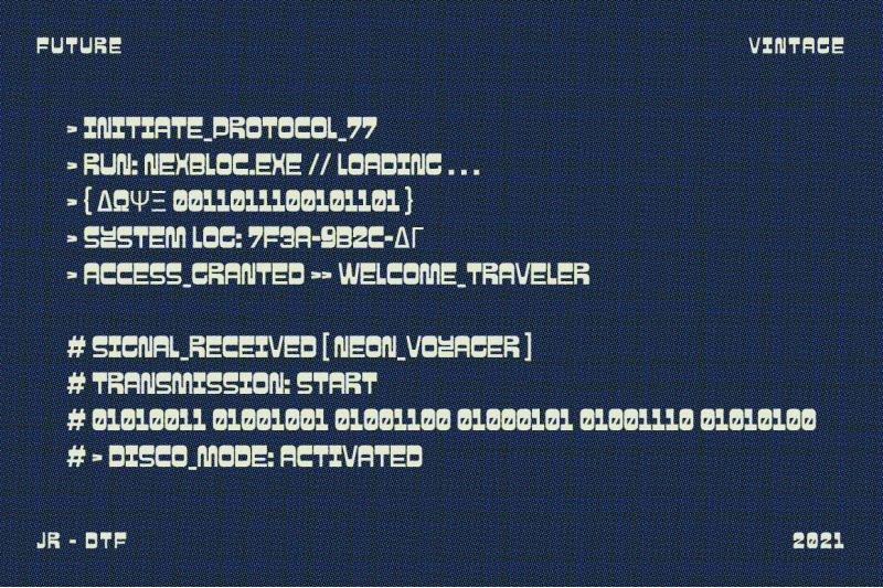 nexbloc-retro-futuristic-display