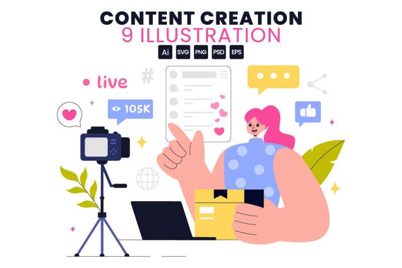 9-digital-marketing-content-creation-illustration