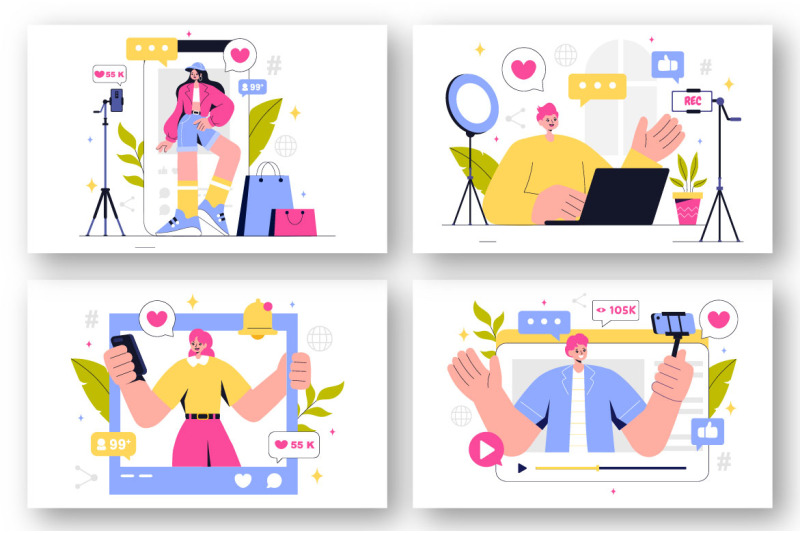 9-digital-marketing-content-creation-illustration