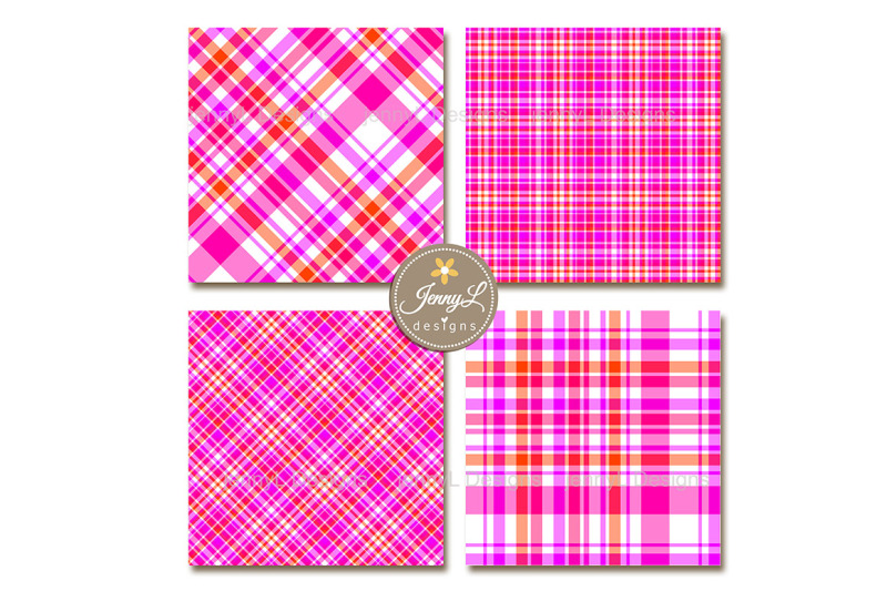 neon-valentine-plaid-digital-papers