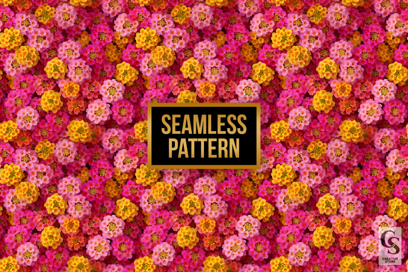 pink-summer-lantana-flowers-digital-paper
