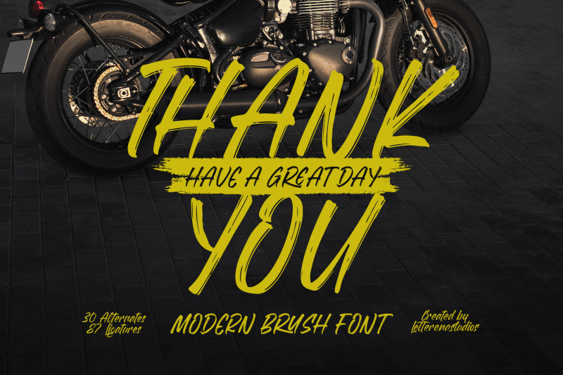 flackin-bruska-modern-brush-font